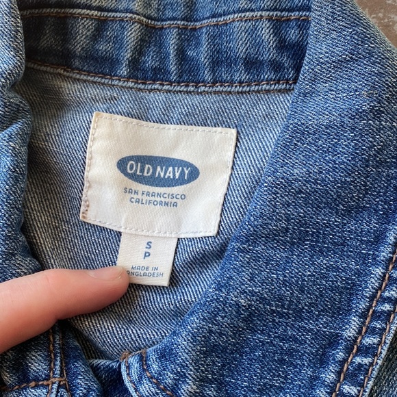 Denim blue jacket, women’s size small - Picture 2 of 4